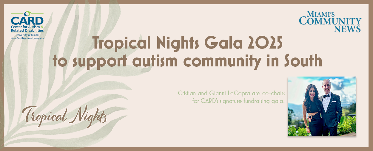 Tropical Nights Gala 2025 to support autism community in South Florida article